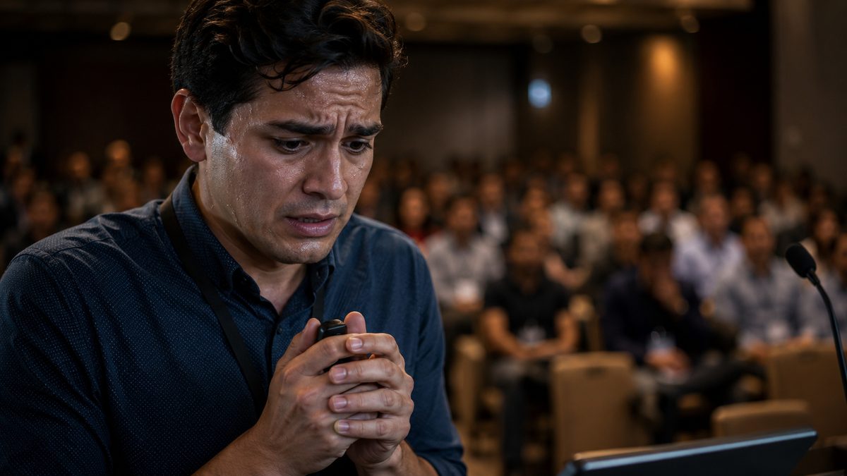Como controlar nervosismo ao falar em público - técnicas práticas